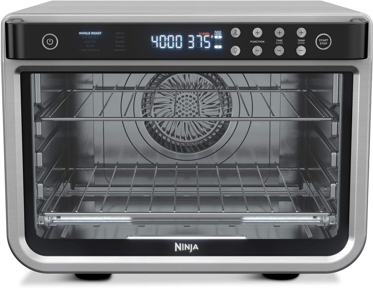Professional air oven - truly circular convection - large countertop oven - air oven - used for air baking, roasting, drying, pizza making, and family meals - 1800 watts