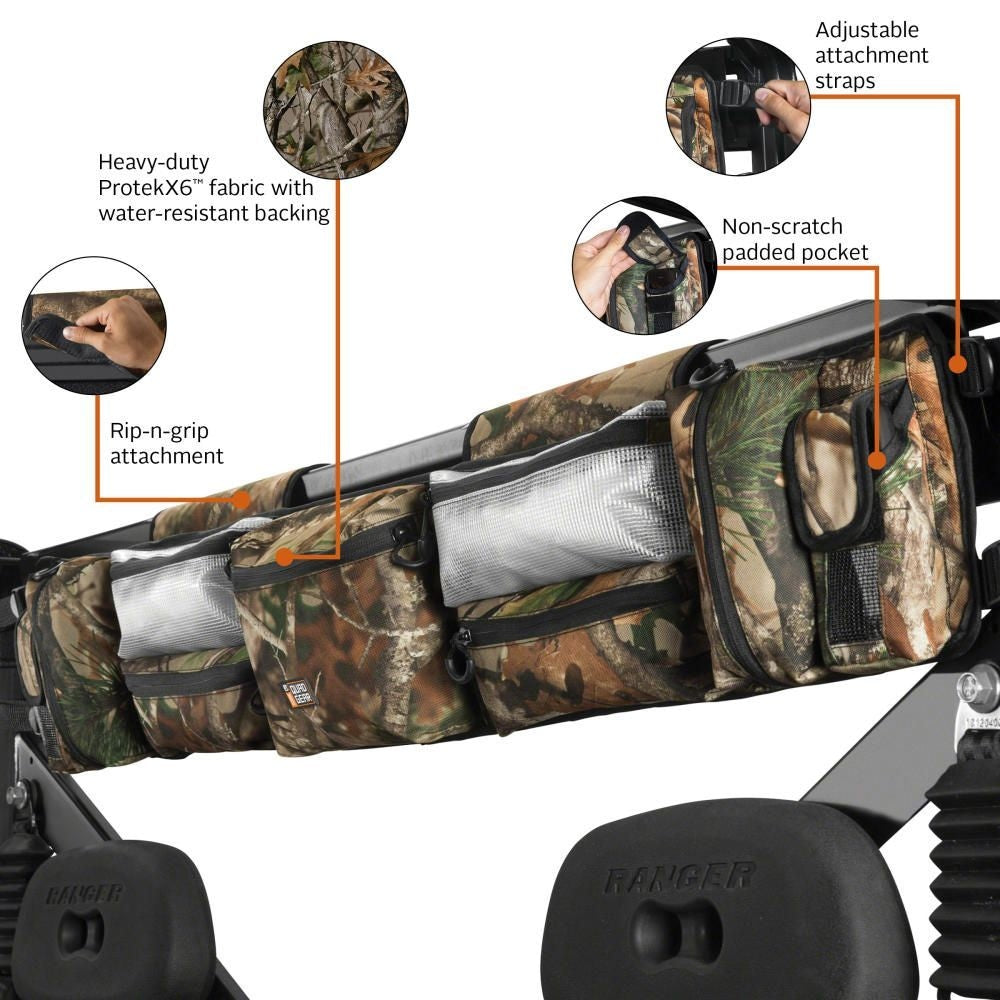 Classic Accessories QuadGear UTV Roll Cage Organizer, Camo