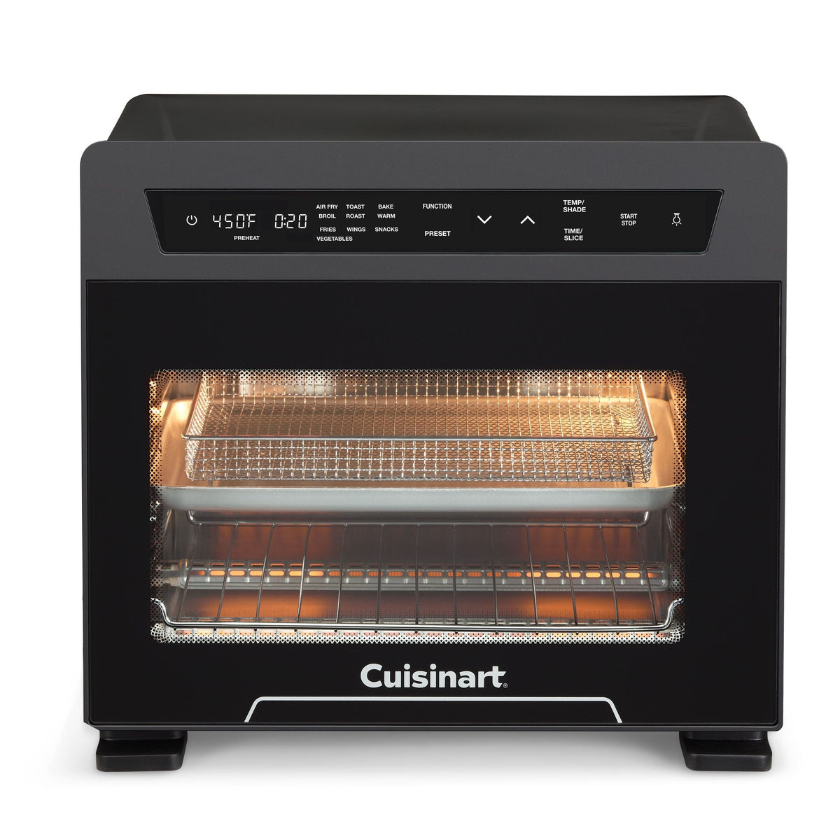 Cuisinart Air Fryer Toaster Oven with Double Layer Door, 26-L