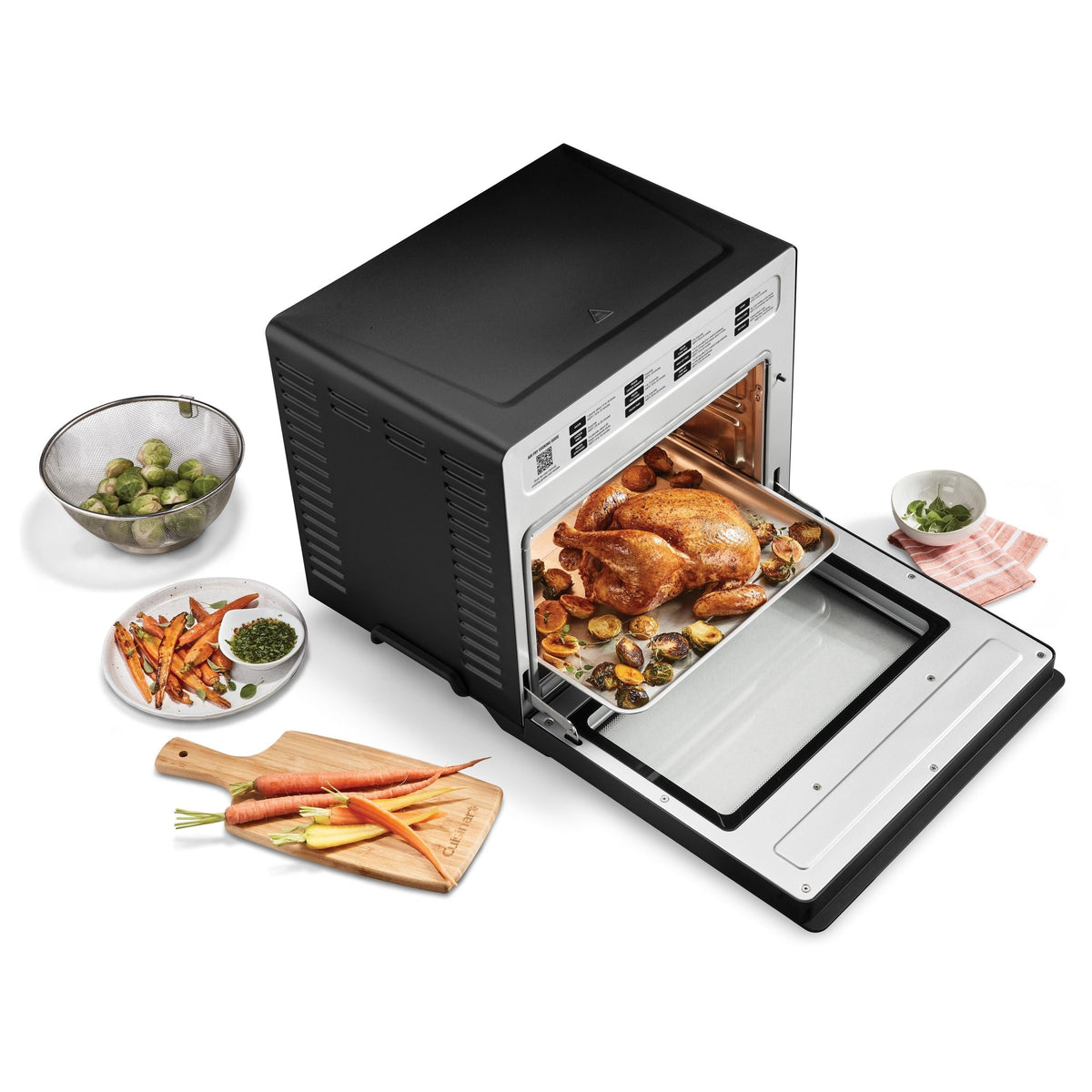 Cuisinart Air Fryer Toaster Oven with Double Layer Door, 26-L