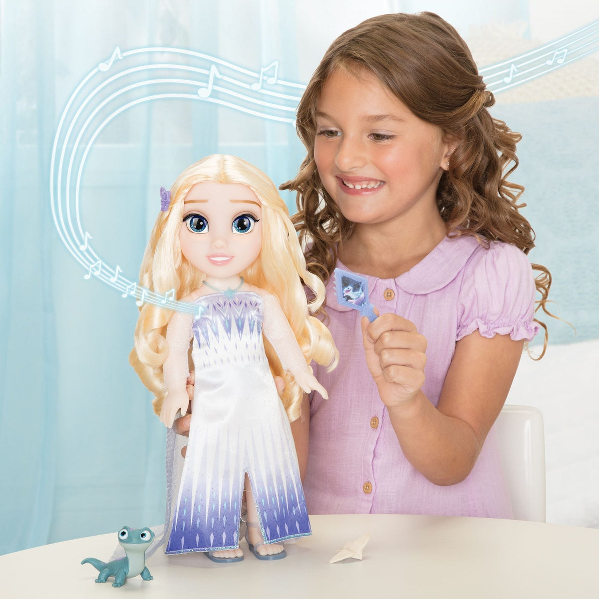 Disney Frozen Snow Queen Elsa Singing Dress-Up Doll