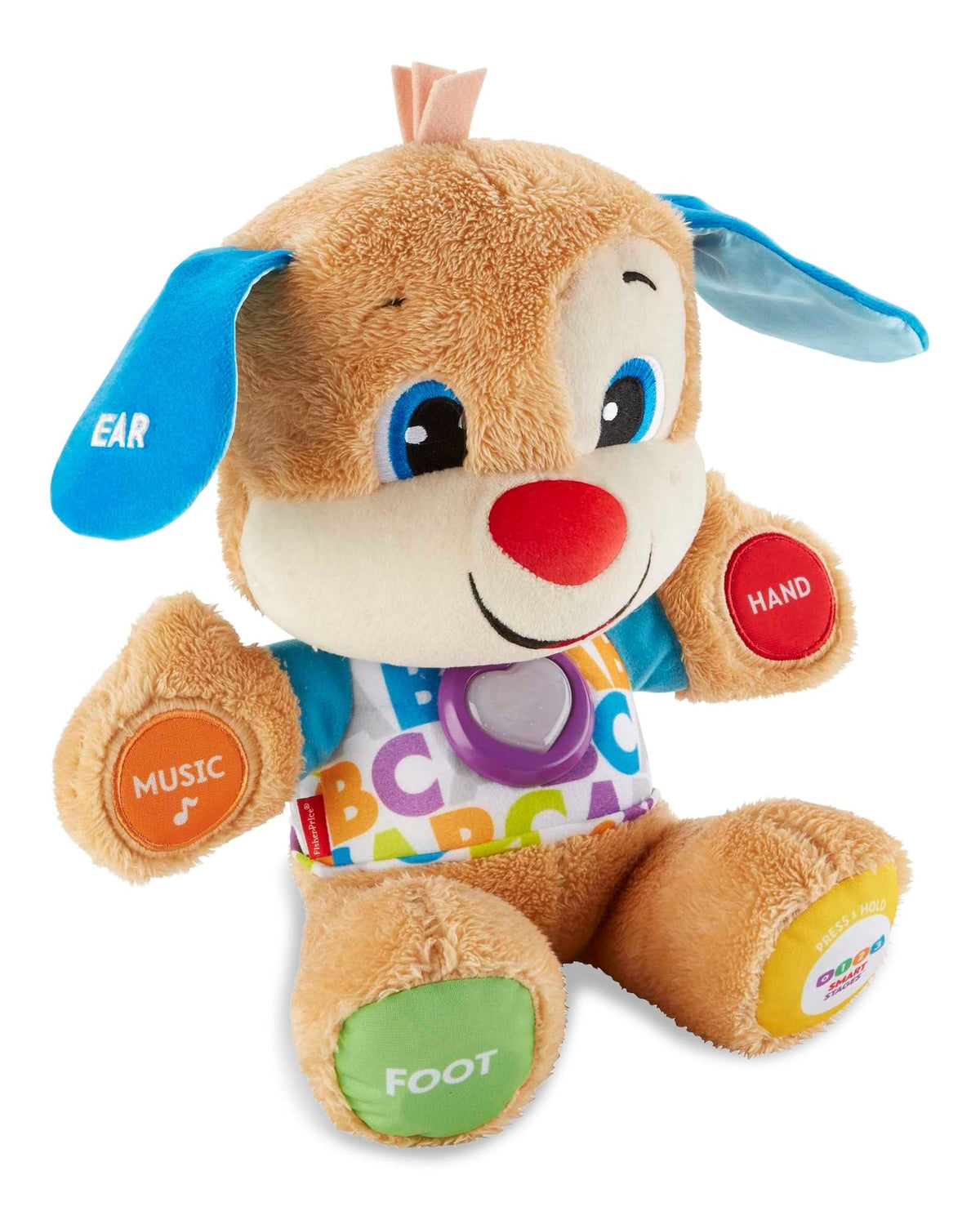 Fisher-Price Laugh & Learn Smart Stages Puppy, Musical Learning Toy For Babies, Ages 6m+