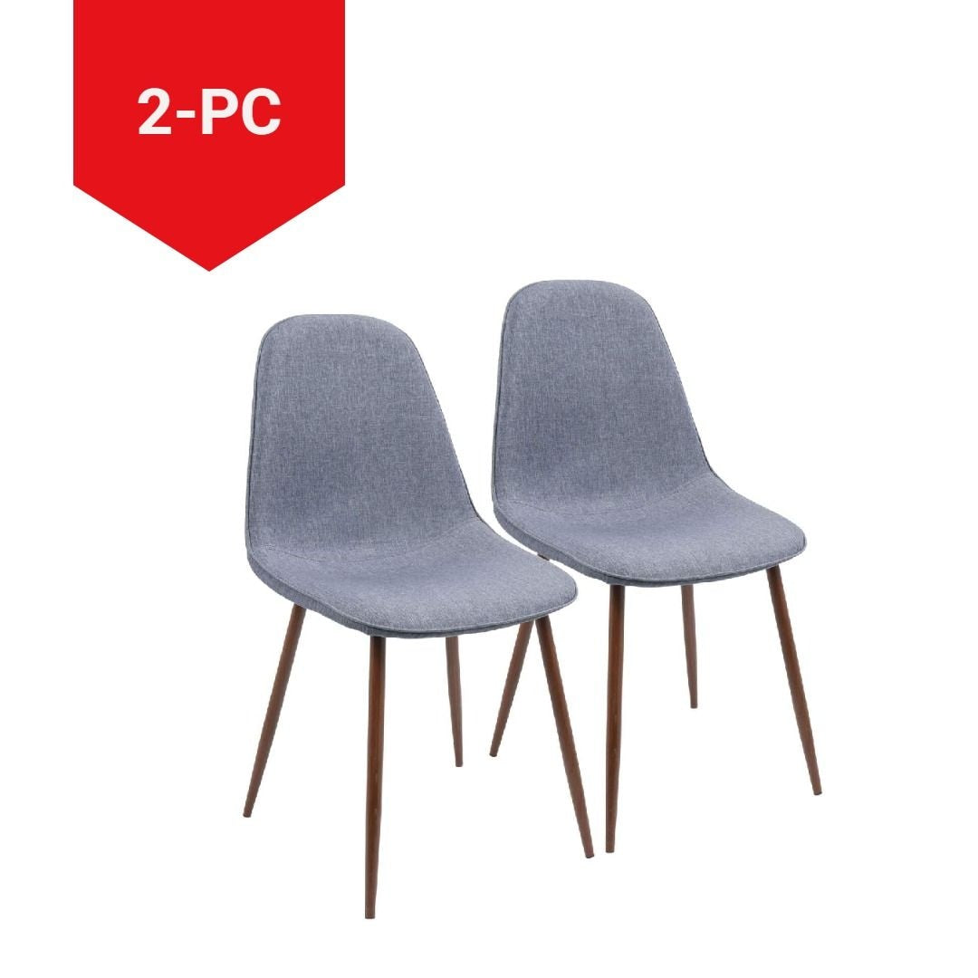 LumiSource Pebble Dining Chair Set, 2-pc