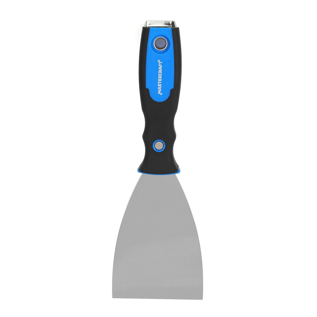 Mastercraft Multi-Purpose Flexible Carbon Steel Spackling/Putty Knife & Paint Scraper, 3-in