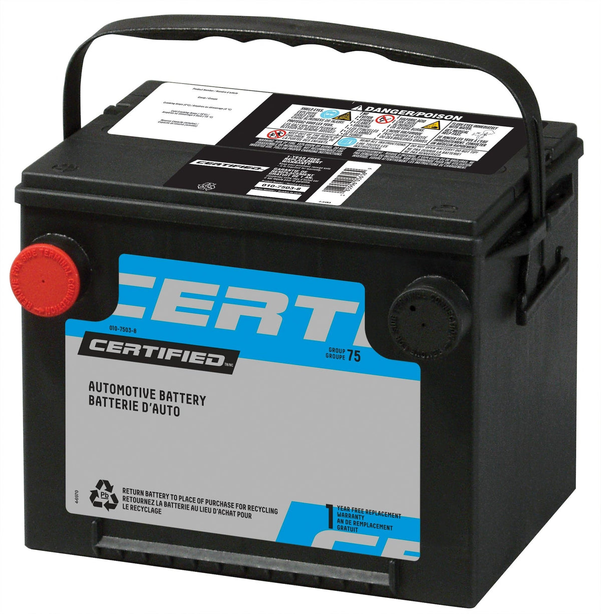 PRO-SERIES Group Size 27 Starting Battery, 1050 MCA