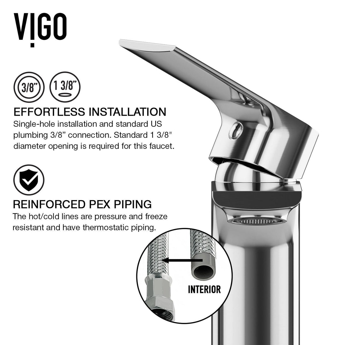 VIGO Wisteria MatteStone White Bathroom Sink/Basin Set with Norfolk Faucet and Oval Composite Vessel