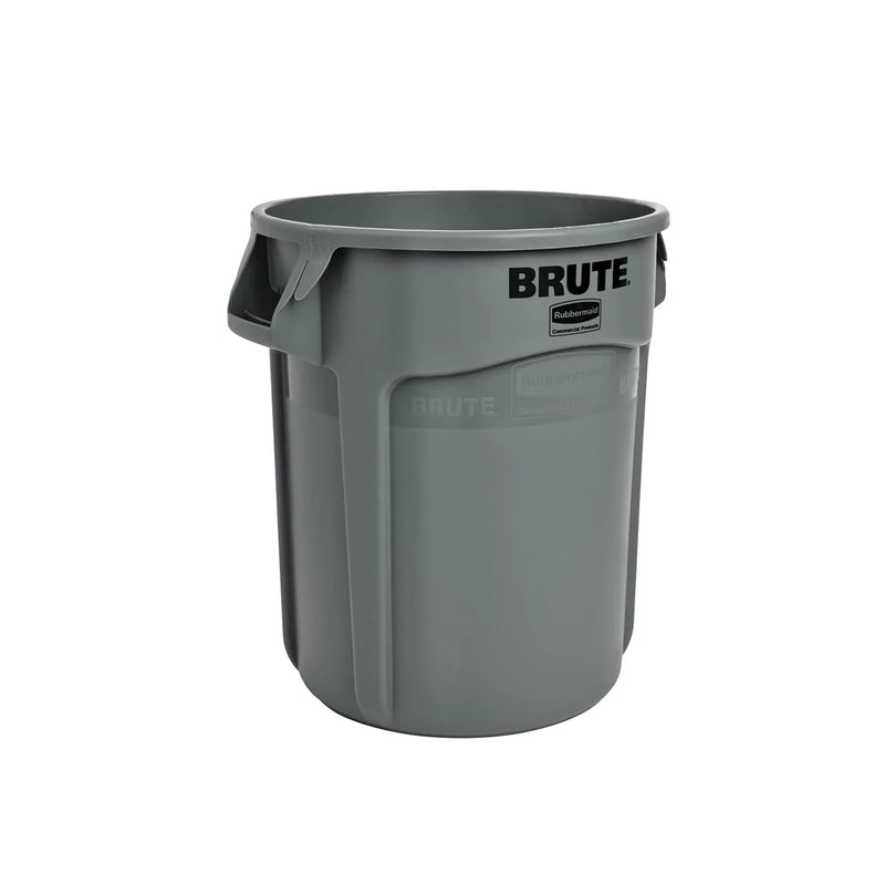 Heavy-duty round trash can / dumpster, 20-gallon capacity, white, suitable for outdoor garbage containers in places such as garden workers / construction workers / restaurants / backyards / offices / storage areas, 6 pieces per set. U9
