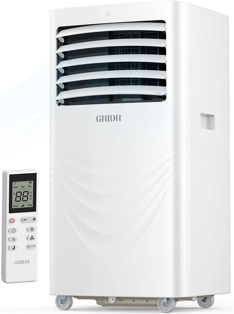 12000 BTU Portable Air Conditioners, AC Unit for Bedroom with 4 Modes Cooling/Dehumidifier/Fan & Sleep, Up to 400 Sq.Ft, 45db Quiet, 24H Timer & Remote, Standing Air Conditioner for Rooms Office Home Q0