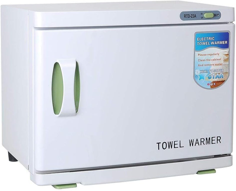 Hot Towel Warmer Cabinet Professional Towel Heater for Spa Massage Salon Home (32 Liter Capacity, White) G0