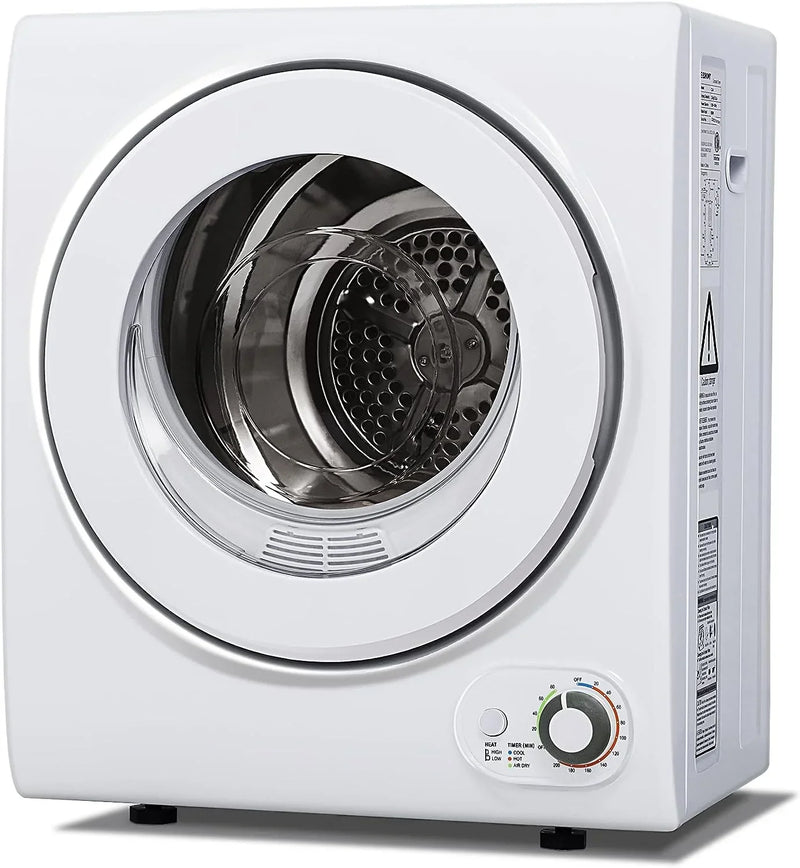 Euhomy 110V Portable Clothes Dryer 850W Compact Laundry Dryers 1.5 cu.ft Front Y8