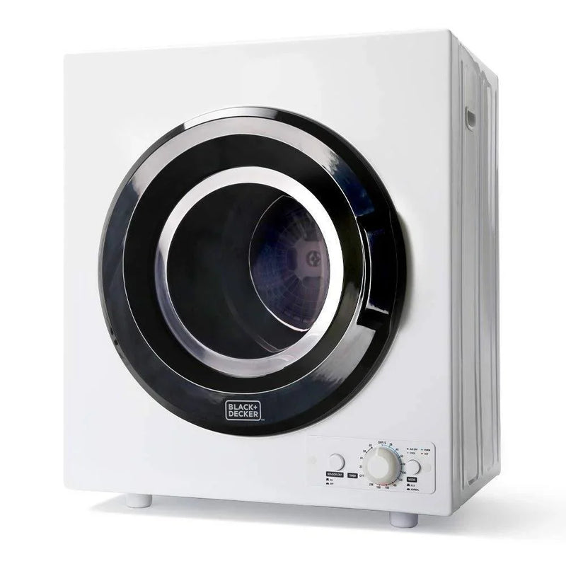 Black decker 3.5 Cu. ft. Portable Dryer – White Black Q8