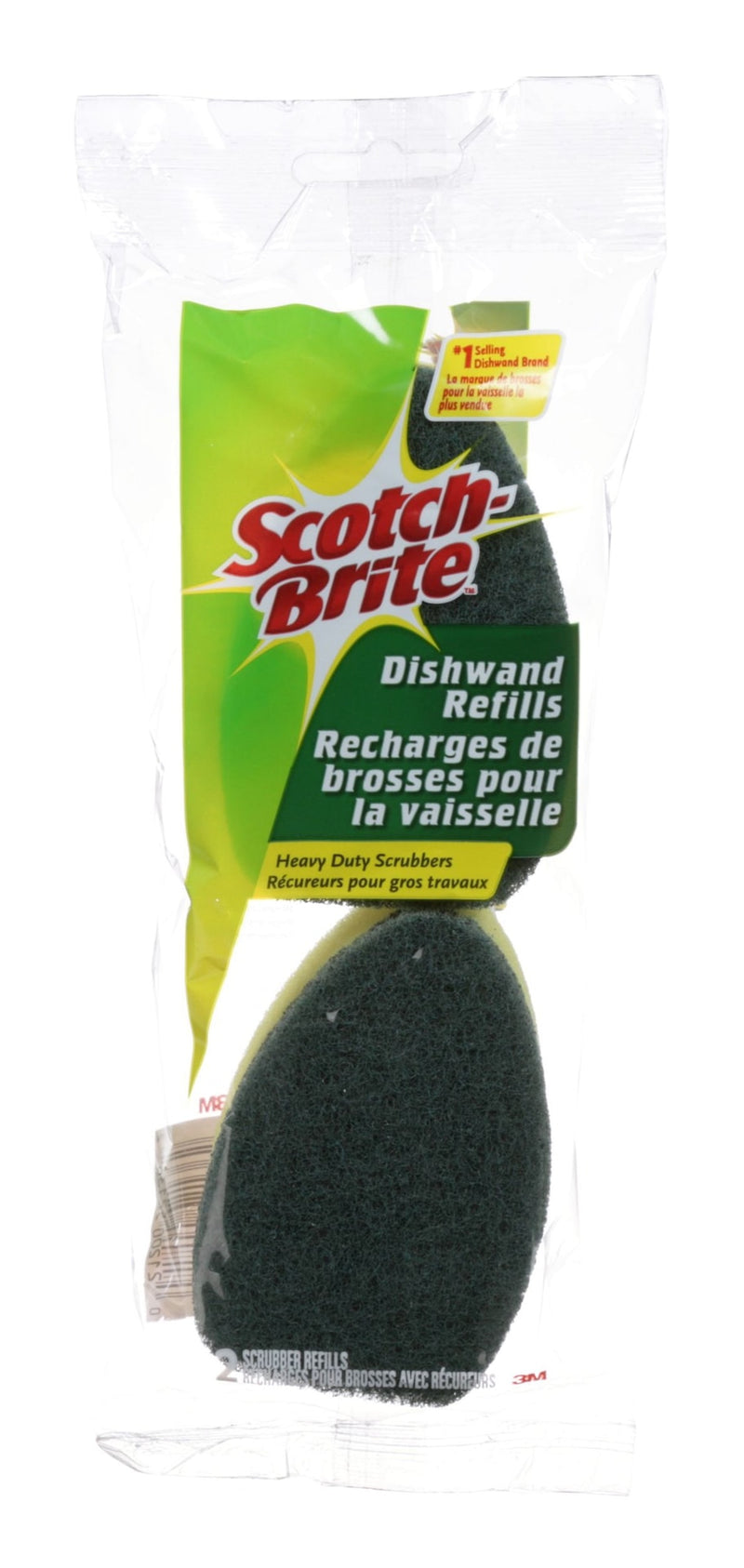 3M Scotch-Brite Heavy-Duty Teardrop Dishwand Refill J3