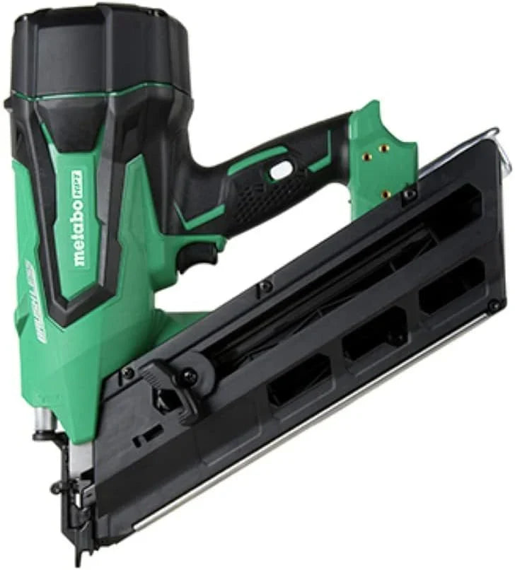18-volt cordless frame nail gun | Only tool - No batteries | Brushless motor | 2-inch to 3-1/2-inch cut-and-offset circular paper tape nails | 30° magazine | Lifetime tool warranty X7