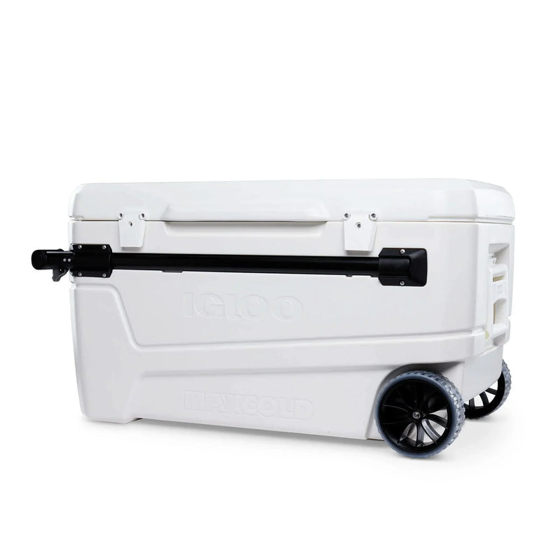 110 Qt Glide Pro Portable Large Ice Chest Wheeled Cooler C5
