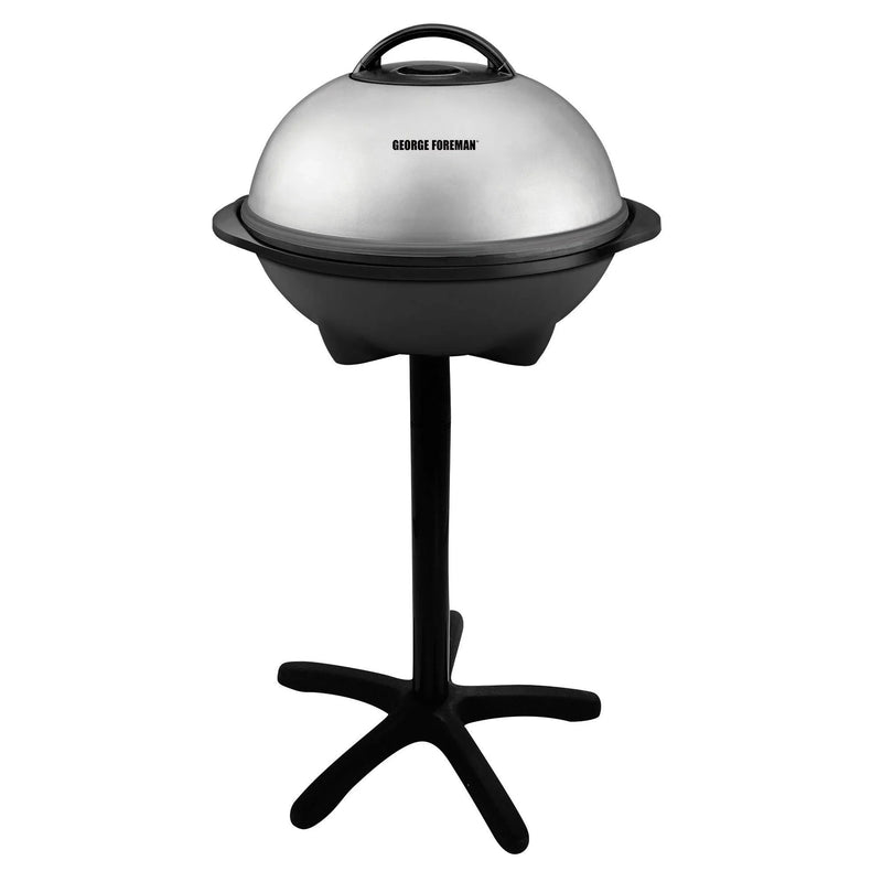 George Foreman Silver 12 Servings Upto 15 Electric Grill R2