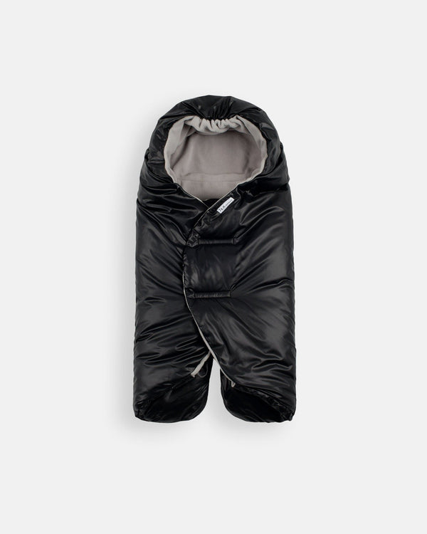 7AM Enfant Nido Fleece Lining Infant Wrap, Black E3