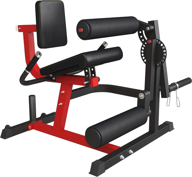 GMWD Leg Extension Machine and Curl, Lower Body Special Leg Machine, Adjustable Leg Exercise Bench X9