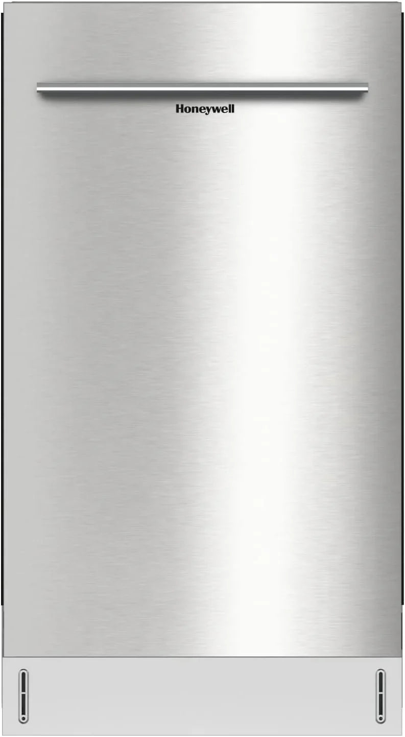 Honeywell 18 Inch Dishwasher with 8 Place settings, 6 Washing Programs, Stainless Steel Tub, UL/Energy Star- Stainless Steel V9