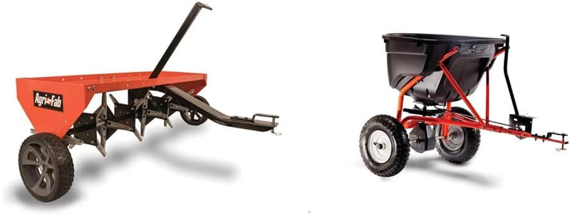 48" Tow Behind Lawn Plug Aerator with Universal Hitch; Designed to Pull Behind Lawn & Garden Tractors D3