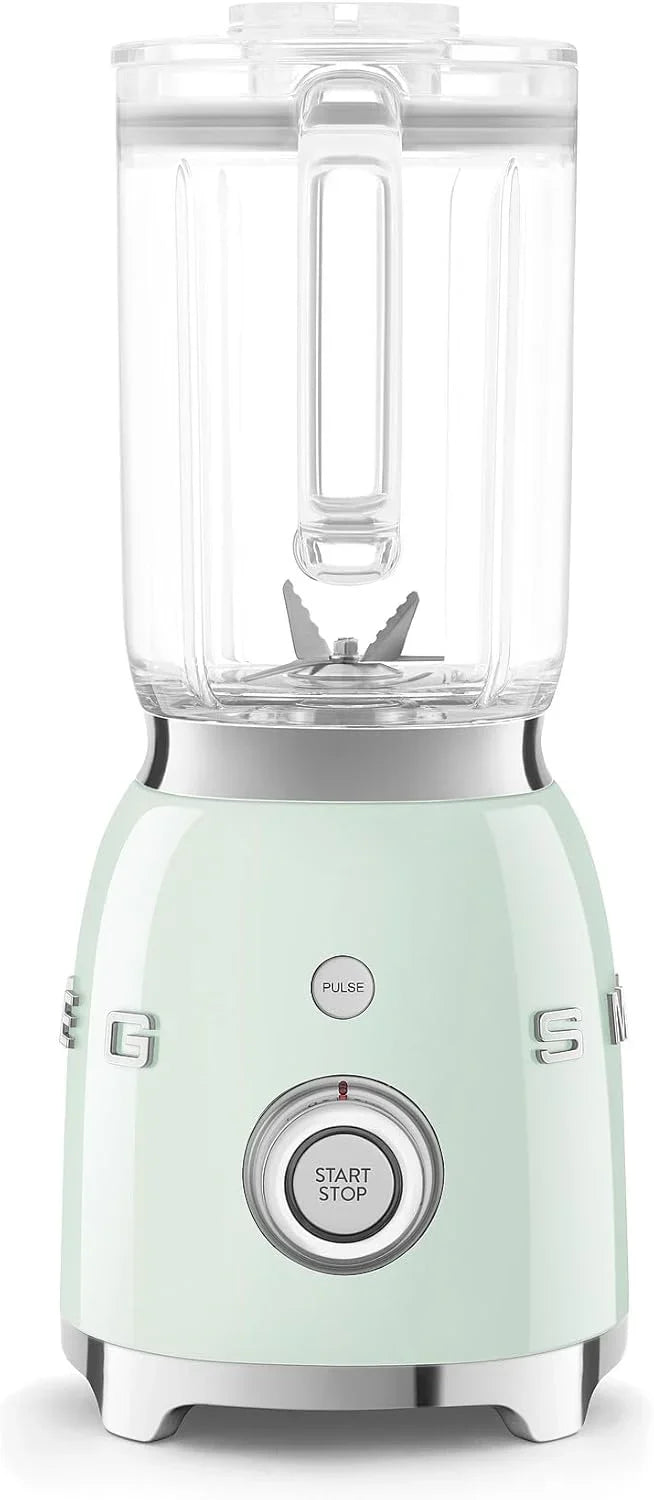 Backwash-style blender - 600-watt countertop blender, equipped with a 48-ounce BPA-free capacity container, featuring 3 speed modes and pulse function, ice crushing function and juice blending function - adopts the 50th anniversary design style - gen X7