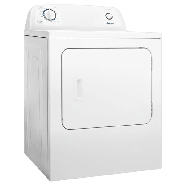 Amana 6.5 cu ft. White Electric Dryer with Automatic Dryness Control C8