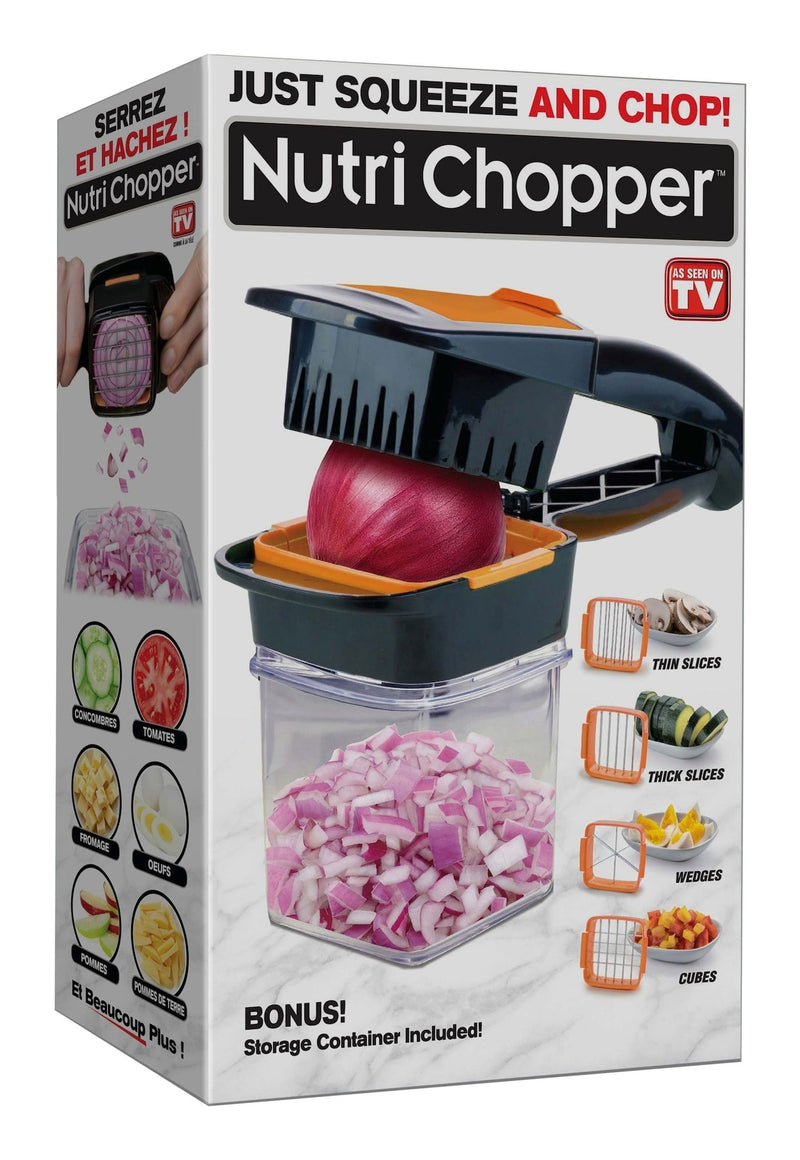 As Seen On TV Nutri Chopper Handheld Kitchen Slicer C0