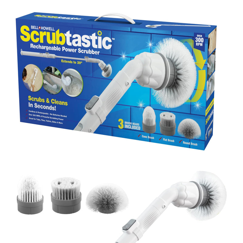 As Seen On TV Scrubtastic Rechargeable Power Scrubber Brush Y8