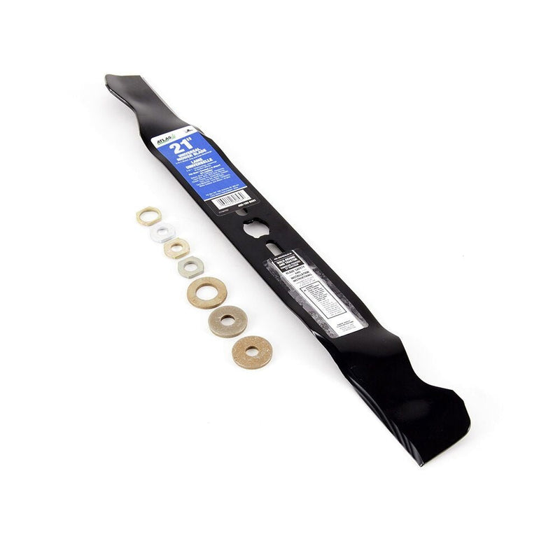 Atlas Universal 3-in-1 Lawn Mower Blade, 21-in, Fits Most Lawn Mowers with a 21-in Deck V5