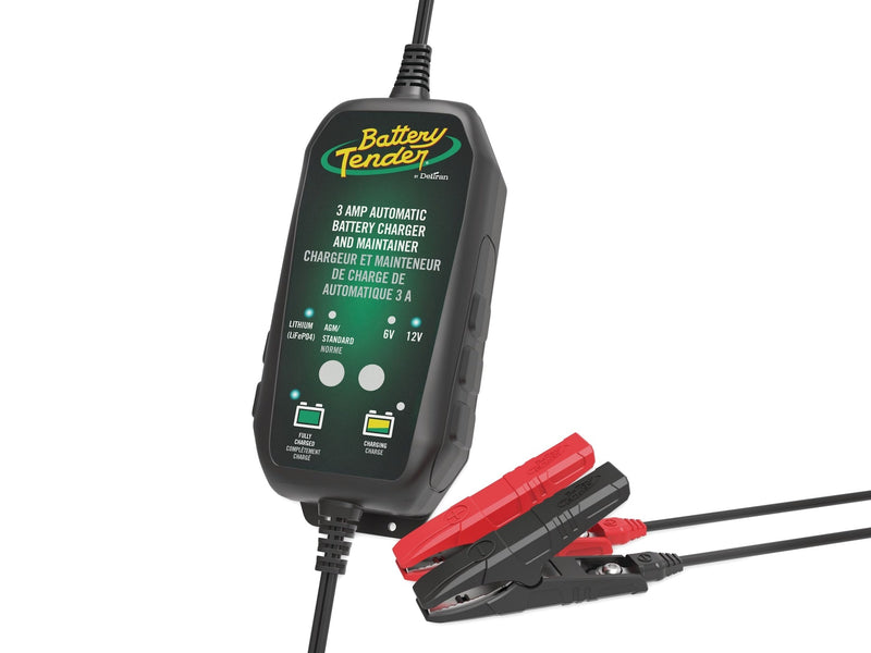 Battery Tender Smart Battery Charger/Maintainer, 3-Amp, 6V/12V T1