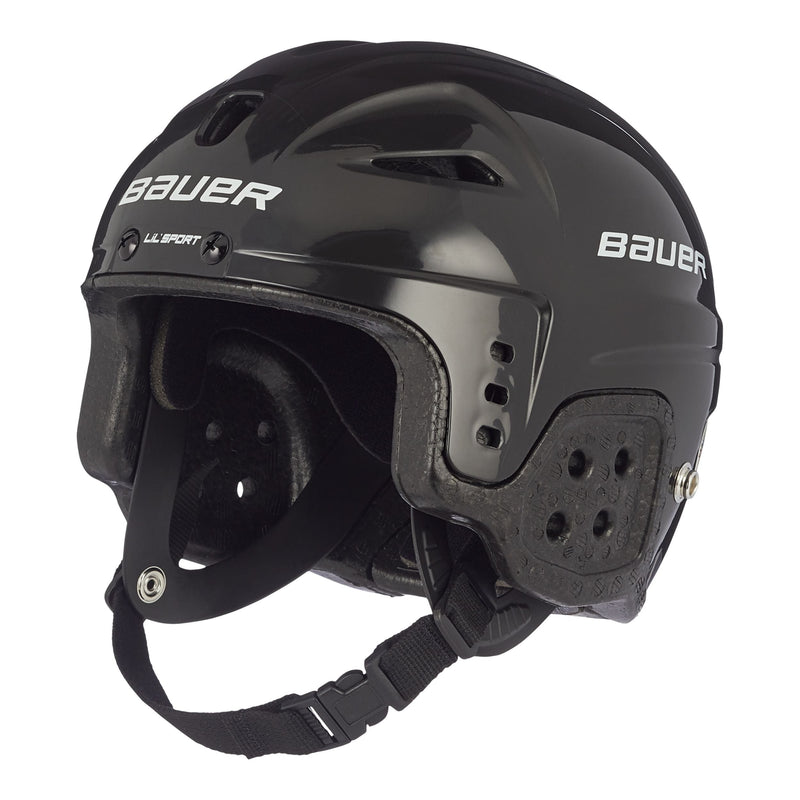 Bauer Lil' Sport Kids Hockey Helmet, Youth, Black or White L2