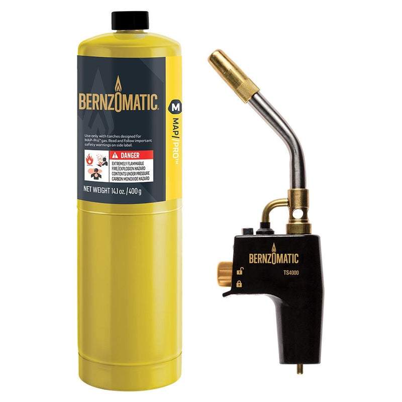 Bernzomatic TS4000 MAP-Pro High-Heat Propane Torch Kit, 400-g R7