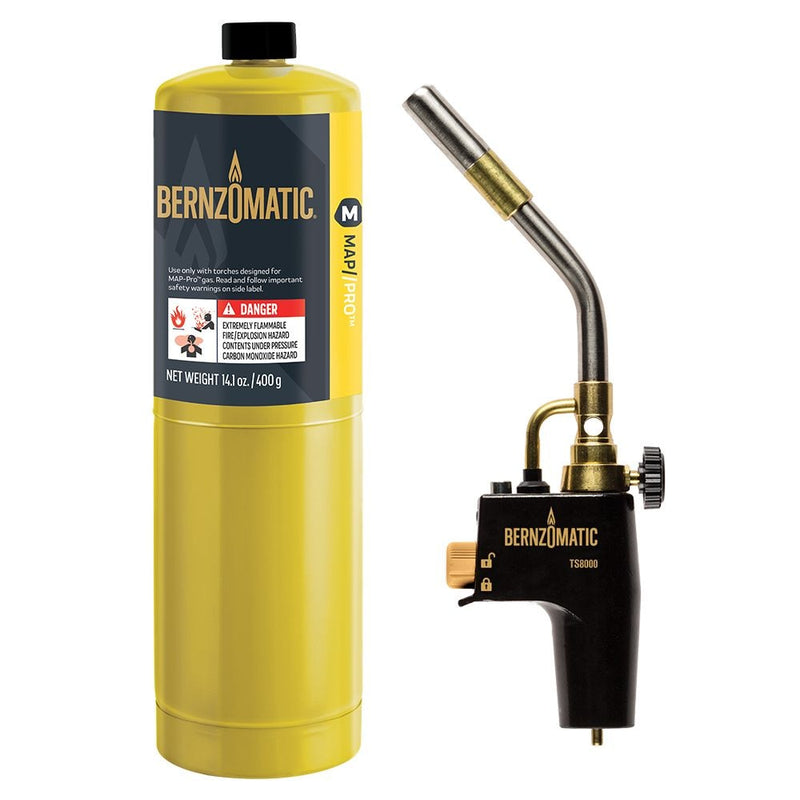 Bernzomatic TS8000 MAP-Pro Max-Heat Propane Torch Kit, 400-g A8