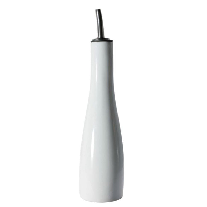BIA Porcelain Vinegar Bottle with Pouring Spout, 10-oz, White I4