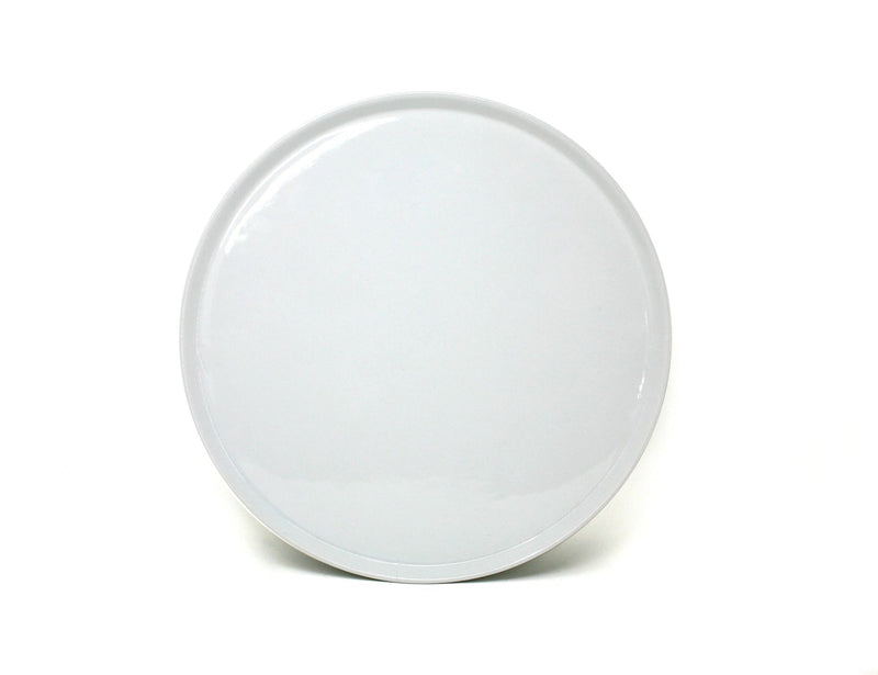 Bia Round Platter, 30-cm, White Porcelain M6