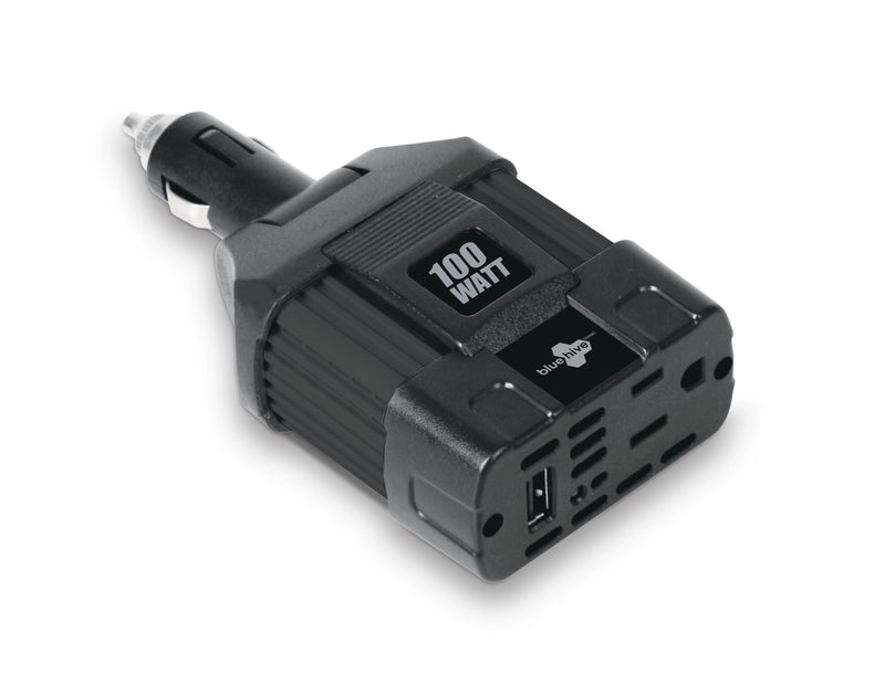 Bluehive 100W Power Inverter, Black P2
