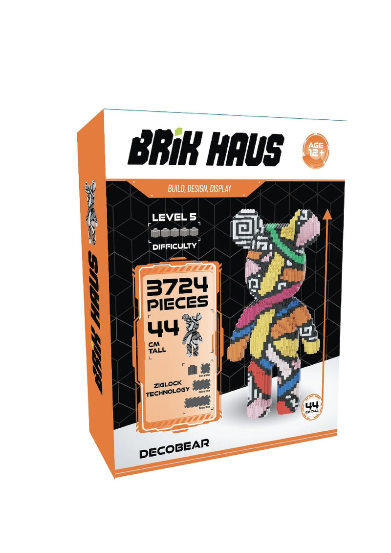 Brik Haus Decobear Construction Set, Medium I4