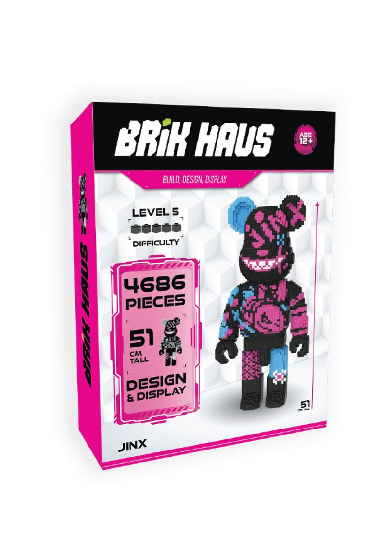 Brik Haus Jinx Construction Set, Large J6