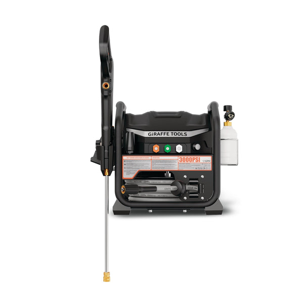 Brushless Electrical Pressure Washer 3000 PSI, with 50 ft retractable hose S1