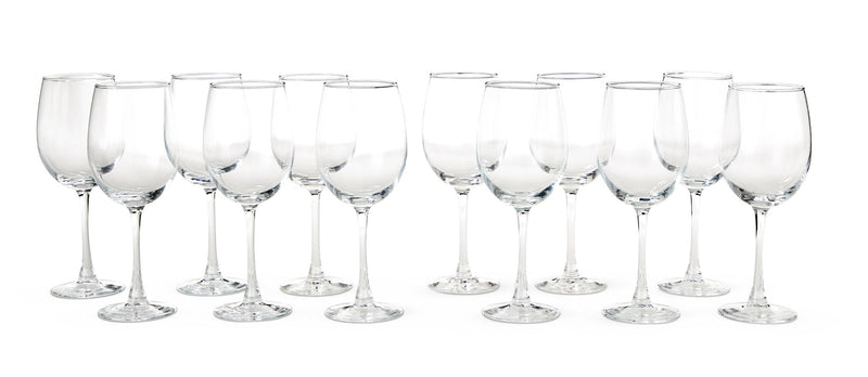 CANVAS Lead-Free Stemmed Wine Glass Set, 15.5-oz, 12-pk S7