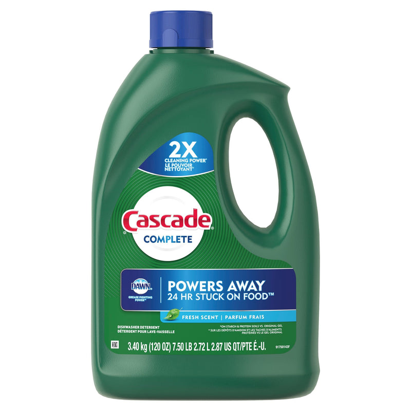 Cascade Complete Gel Dishwasher Detergent, 3.4-kg V0