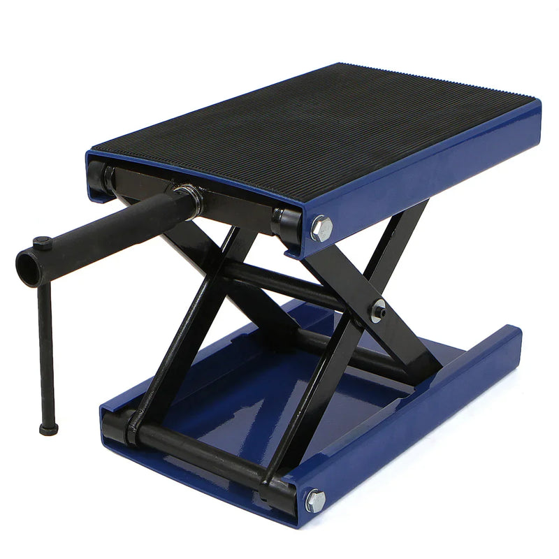 Heavy Duty Motorcycle Jack Center Scissor Lift 1100lbs Dolly Table W9