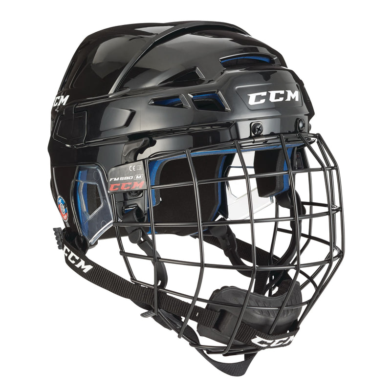 CCM XT85 Hockey Helmet & Cage Combo, Junior/Senior, Black, Various Sizes K1