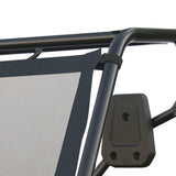Classic Accessories 78657 QuadGear UTV Rear Windshield for Polaris Ranger, Black