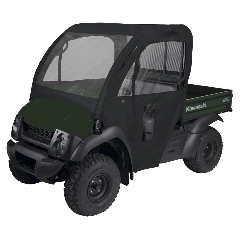 Classic Accessories QuadGear UTV Cab Enclosure, Fits Kawasaki Mule 600 & 610, Black X2