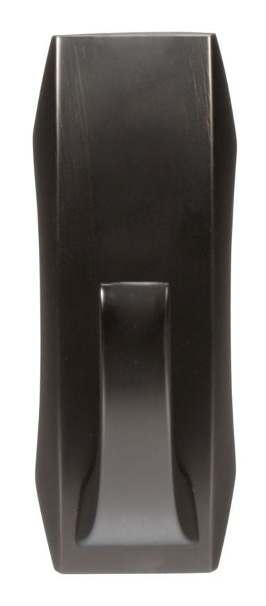 Command Large Metal Décor Hook with Adhesive Strips, Oil Rubbed Bronze, 5-lbs, 1 Strip per Pack U4