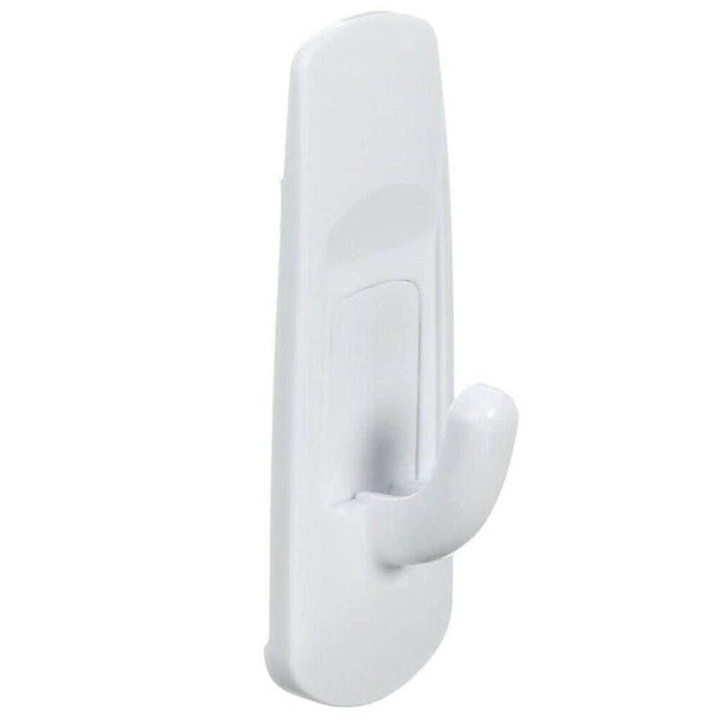 Command Small Utility Hooks Value Pack with Adhesive Strips, White, 1-lb, 6 Strips per Pack U8