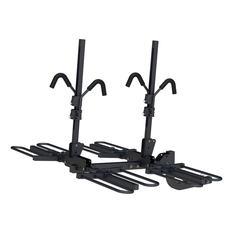 CURT 18087 Tray-Style Hitch-Mounted Bike Rack (4-Bike, 2-in Shank) D3