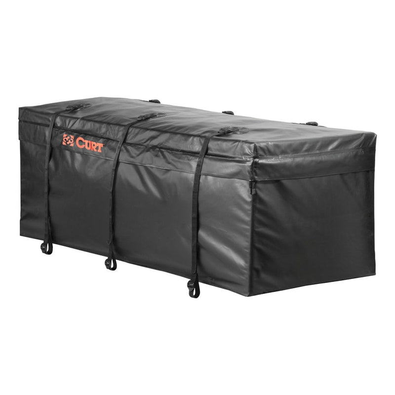 CURT 18211 Weather-Resistant Vinyl Roof Top Cargo Bag, Black, 56 x 22 x 21-in N6