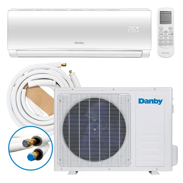 Danby 12,000 BTU SACC Quick Connect Mini-Split Air Conditioner with Heat pump and Variable Speed Inverter Z8