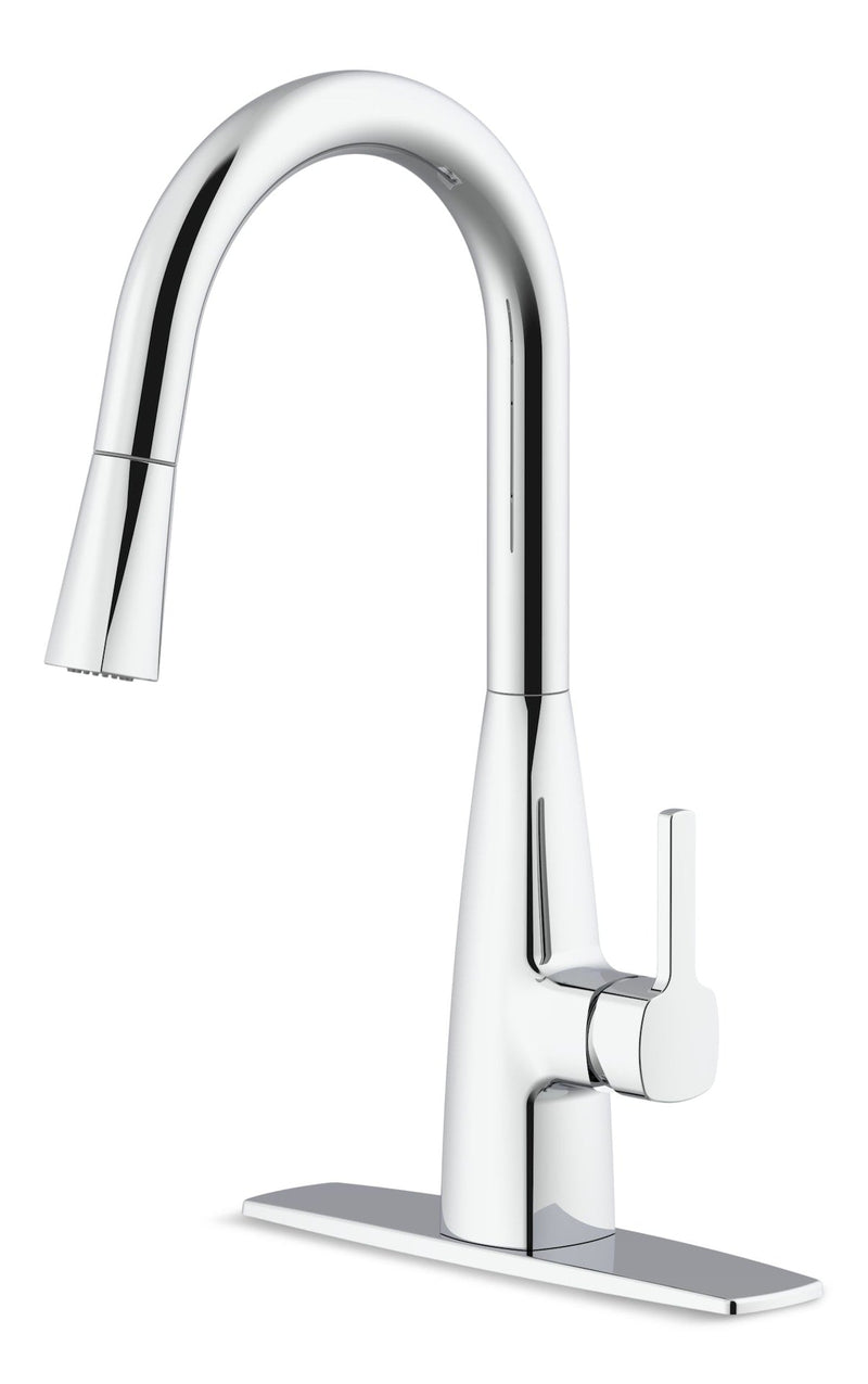 Danze Danillo 1-Handle 8-in Centerset Pull Down Kitchen Faucet, Assorted Finishes M2